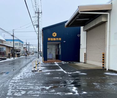 雪が降りました